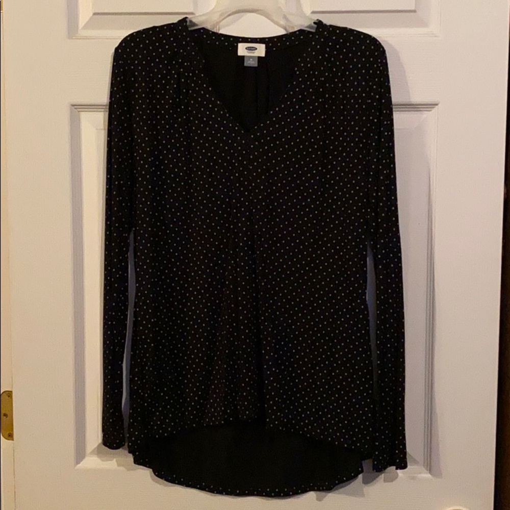 Black dress top